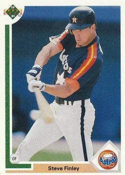 #794 Steve Finley - Houston Astros - 1991 Upper Deck Baseball