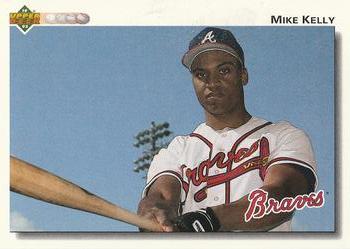 #794 Mike Kelly - Atlanta Braves - 1992 Upper Deck Baseball