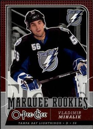 #794 Vladimir Mihalik - Tampa Bay Lightning - 2008-09 O-Pee-Chee Hockey