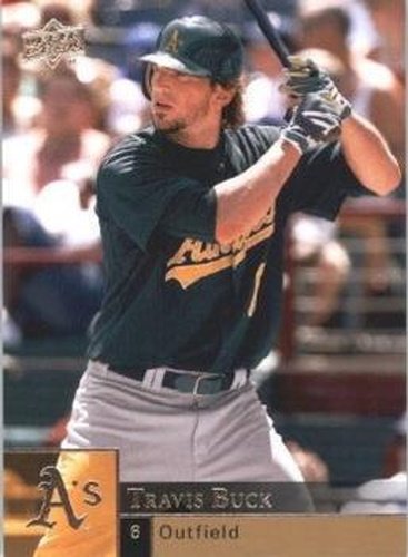 #794 Travis Buck - Oakland Athletics - 2009 Upper Deck Baseball