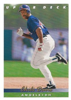 #794 Chili Davis - California Angels - 1993 Upper Deck Baseball