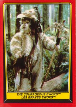 #103 The Courageous Ewoks - 1983 O-Pee-Chee Return Of The Jedi