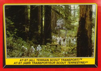 #106 AT-ST All Terrain Scout Transport - 1983 O-Pee-Chee Return Of The Jedi