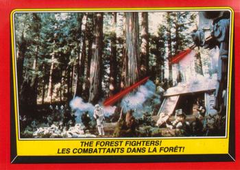 #107 The Forest Fighters - 1983 O-Pee-Chee Return Of The Jedi