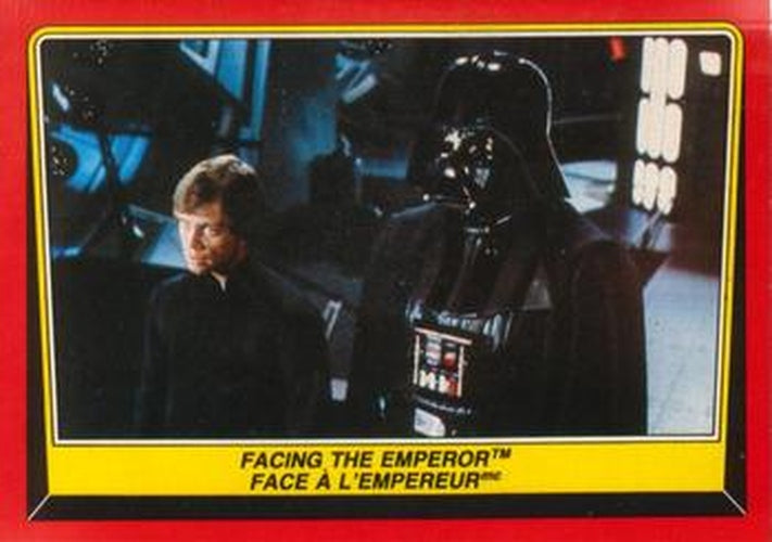 #116 Facing the Emperor - 1983 O-Pee-Chee Return Of The Jedi