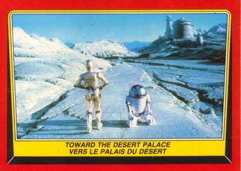 #11 Toward the Desert Palace - 1983 O-Pee-Chee Return Of The Jedi