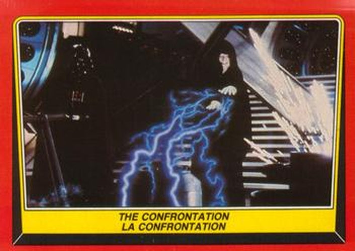 #122 The Confrontation - 1983 O-Pee-Chee Return Of The Jedi