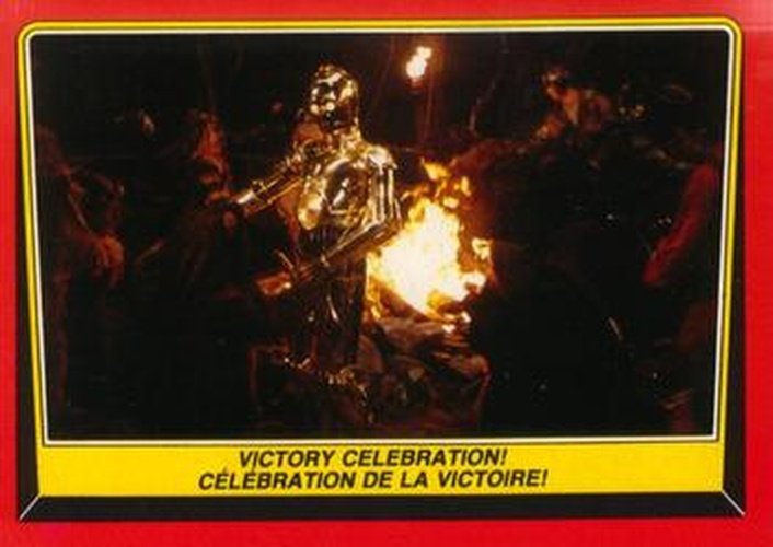 #126 Victory Celebration! - 1983 O-Pee-Chee Return Of The Jedi