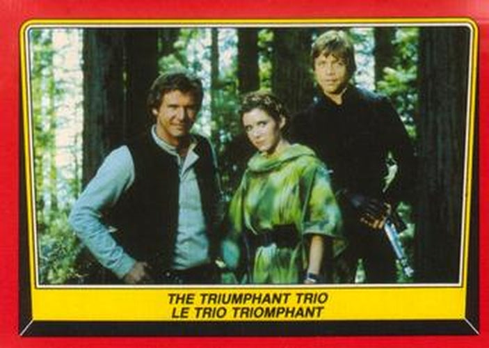 #128 The Triumphant Trio - 1983 O-Pee-Chee Return Of The Jedi