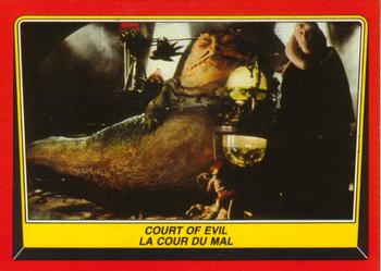#13 Court of Evil - 1983 O-Pee-Chee Return Of The Jedi