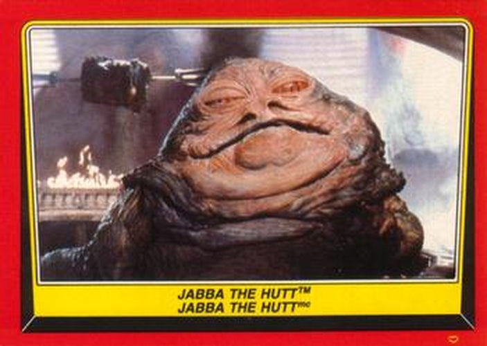 #14 Jabba the Hutt - 1983 O-Pee-Chee Return Of The Jedi