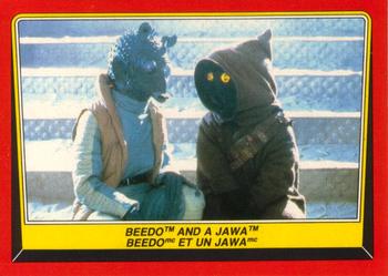 #19 Beedo and a Jawa - 1983 O-Pee-Chee Return Of The Jedi