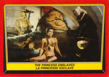#32 The Princess Enslaved - 1983 O-Pee-Chee Return Of The Jedi
