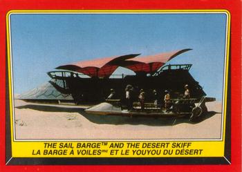 #38 The Sail Barge and the Desert Skiff - 1983 O-Pee-Chee Return Of The Jedi