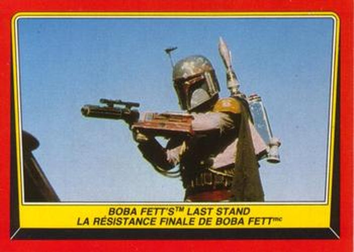 #47 Boba Fett's Last Stand - 1983 O-Pee-Chee Return Of The Jedi