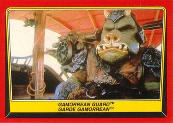 #49 Gamorrean Guard - 1983 O-Pee-Chee Return Of The Jedi