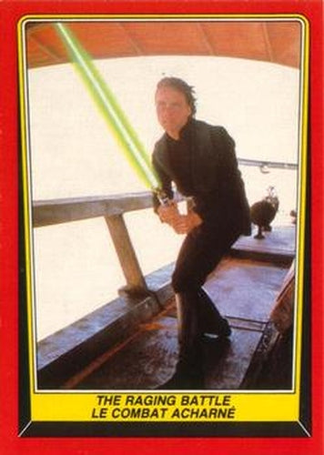 #51 The Raging Battle - 1983 O-Pee-Chee Return Of The Jedi