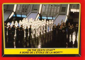 #54 On the Death Star - 1983 O-Pee-Chee Return Of The Jedi