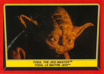 #58 Yoda, the Jedi Master - 1983 O-Pee-Chee Return Of The Jedi