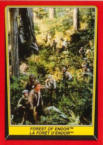 #68 Forest of Endor - 1983 O-Pee-Chee Return Of The Jedi