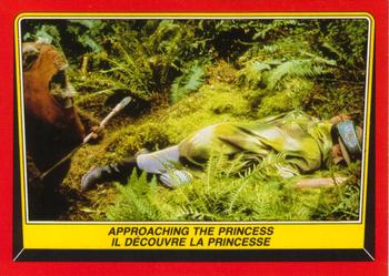 #71 Approaching the Princess - 1983 O-Pee-Chee Return Of The Jedi
