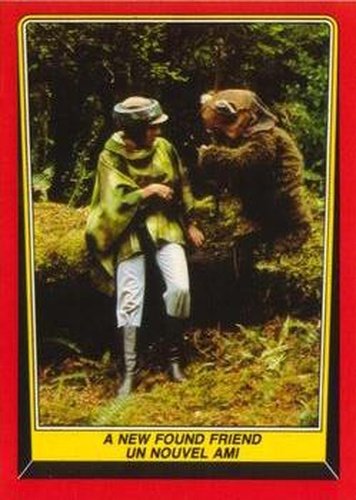 #72 A New Found Friend - 1983 O-Pee-Chee Return Of The Jedi