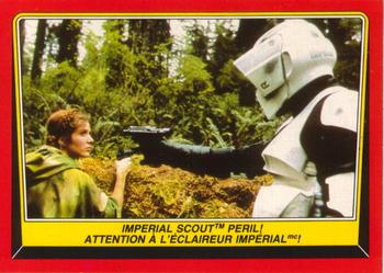 #75 Imperial Scout Peril! - 1983 O-Pee-Chee Return Of The Jedi