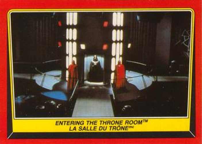 #76 Entering the Throne Room - 1983 O-Pee-Chee Return Of The Jedi