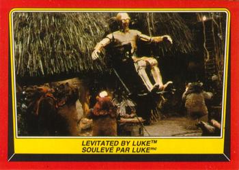 #83 Levitated by Luke - 1983 O-Pee-Chee Return Of The Jedi