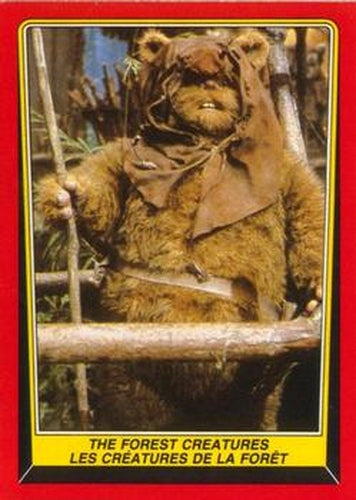 #89 The Forest Creatures - 1983 O-Pee-Chee Return Of The Jedi