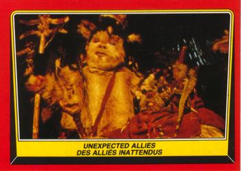 #92 Unexpected Allies - 1983 O-Pee-Chee Return Of The Jedi