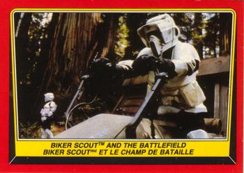 #97 Biker Scout and the Battlefield - 1983 O-Pee-Chee Return Of The Jedi