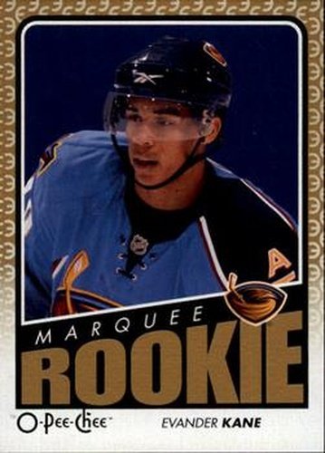 #795 Evander Kane - Atlanta Thrashers - 2009-10 O-Pee-Chee Hockey