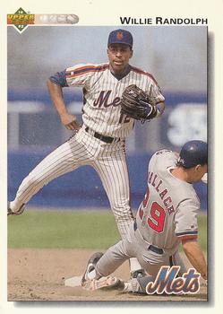 #795 Willie Randolph - New York Mets - 1992 Upper Deck Baseball