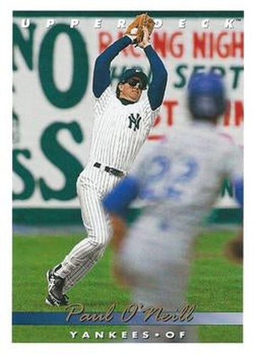 #796 Paul O'Neill - New York Yankees - 1993 Upper Deck Baseball
