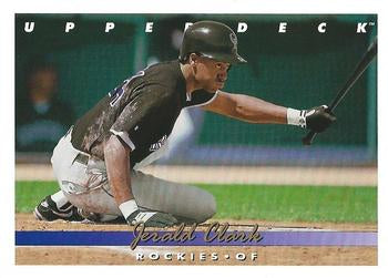 #797 Jerald Clark - Colorado Rockies - 1993 Upper Deck Baseball