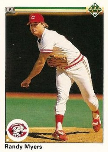 #797 Randy Myers - Cincinnati Reds - 1990 Upper Deck Baseball