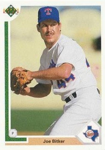 #797 Joe Bitker - Texas Rangers - 1991 Upper Deck Baseball