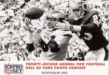 #798 Cris Carter / Todd Bowles - Philadelphia Eagles / Washington Redskins - 1990 Pro Set Football
