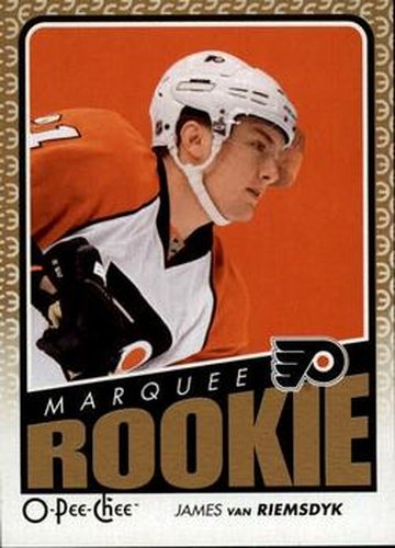 #798 James Van Riemsdyk - Philadelphia Flyers - 2009-10 O-Pee-Chee Hockey