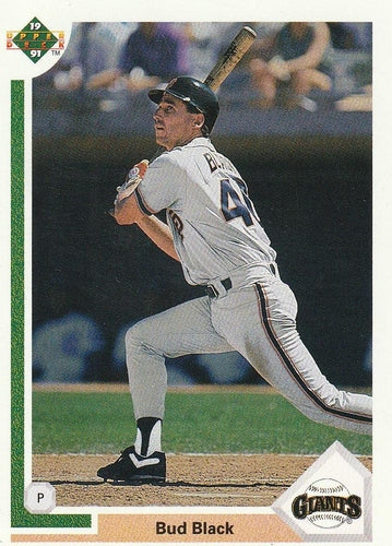 #799 Bud Black - San Francisco Giants - 1991 Upper Deck Baseball
