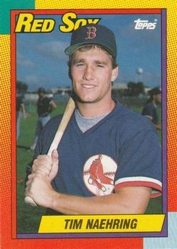 #79T Tim Naehring - Boston Red Sox - 1990 Topps Traded Baseball