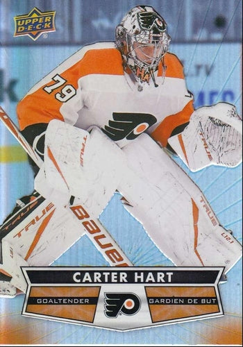 #79 Carter Hart - Philadelphia Flyers - 2021-22 Upper Deck Tim Hortons Hockey