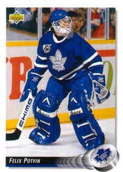 #79 Felix Potvin - Toronto Maple Leafs - 1992-93 Upper Deck Hockey