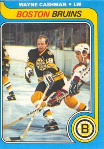 #79 Wayne Cashman - Boston Bruins - 1979-80 O-Pee-Chee Hockey