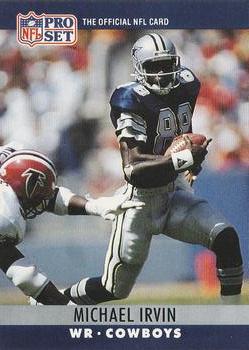 #79 Michael Irvin - Dallas Cowboys - 1990 Pro Set Football