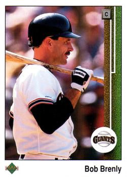 #479 Bob Brenly - San Francisco Giants - 1989 Upper Deck Baseball