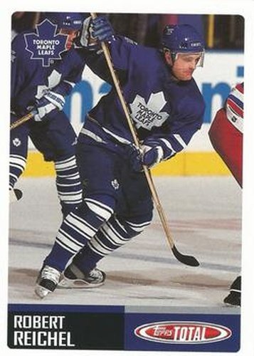 #79 Robert Reichel - Toronto Maple Leafs - 2002-03 Topps Total Hockey