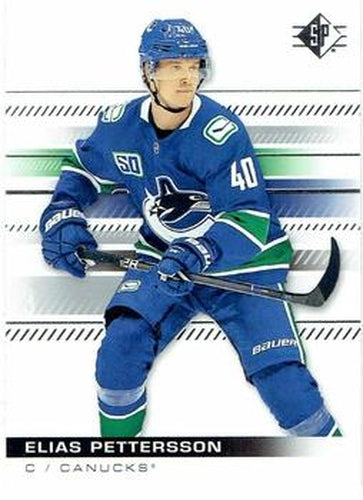 #79 Elias Pettersson - Vancouver Canucks - 2019-20 SP Hockey