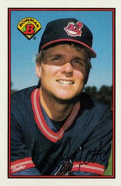 #79 Rich Yett - Cleveland Indians - 1989 Bowman Baseball